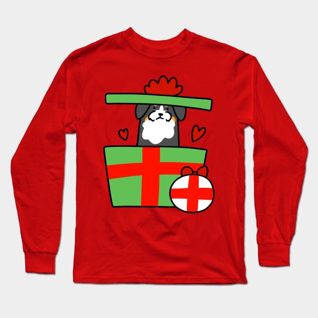 Bernie Christmas Gift Long Sleeve T-Shirt by saradaboru